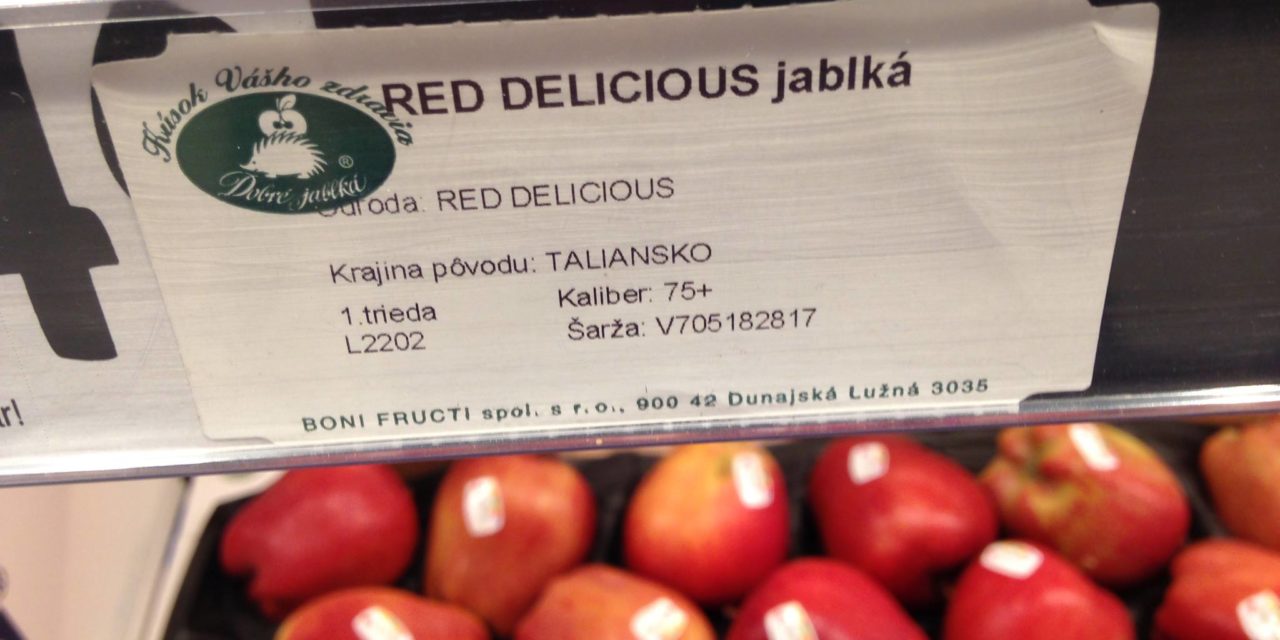 VIDEO: Jablká s označením „DOBRÉ JABLKÁ“ 1.triedy- Viete čo jete?