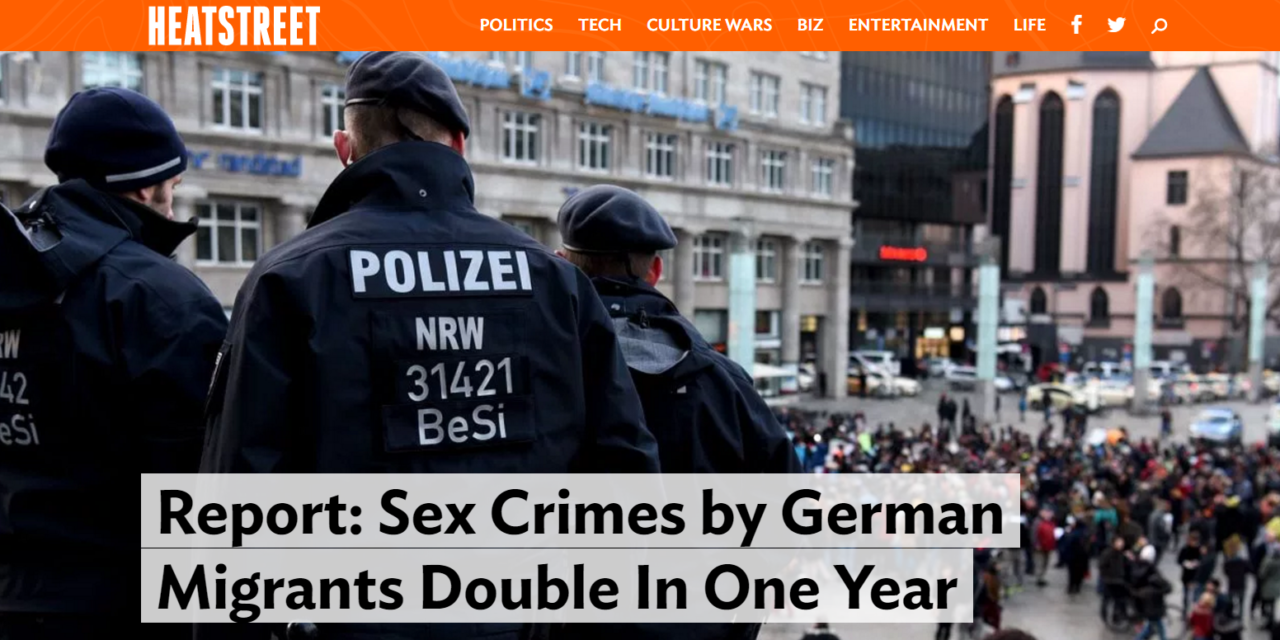 HEATSTREET: Sexuálne trestné činy migrantov v Nemecku sa za rok zdvojnásobili. Imigranti za minulý rok 2016 spáchali 3 404 sexuálnych trestných činov