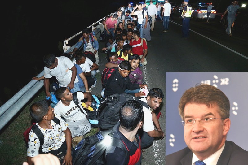 Pakt o migrácii – poslanec S. Drobný, citujúc slová M. Salviniho, vyzval M. Lajčáka odísť do Afriky.