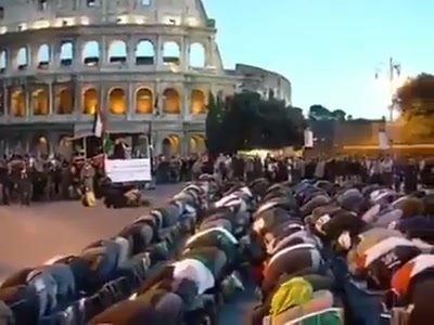 Toto je dnešný Rím, budúci Muslimabád. Vízia budúcnosti bude pre Slovensko možno nasledovná titulka…