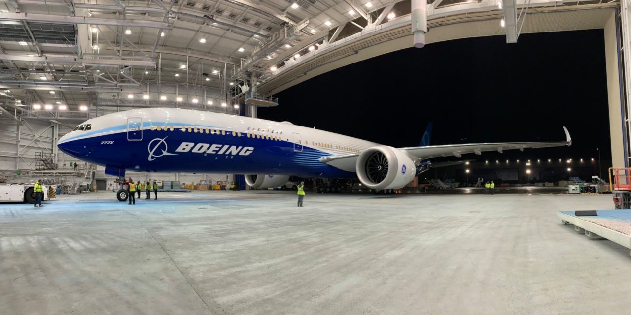 Boeing 777X explodoval pri skúške.