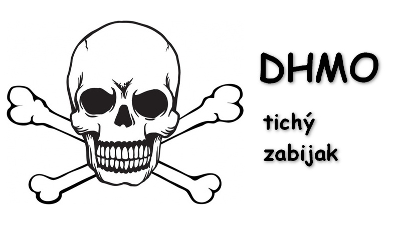 DHMO – látka, ktorá je 100% návyková, je hlavnou súčasťou kyslých dažďov