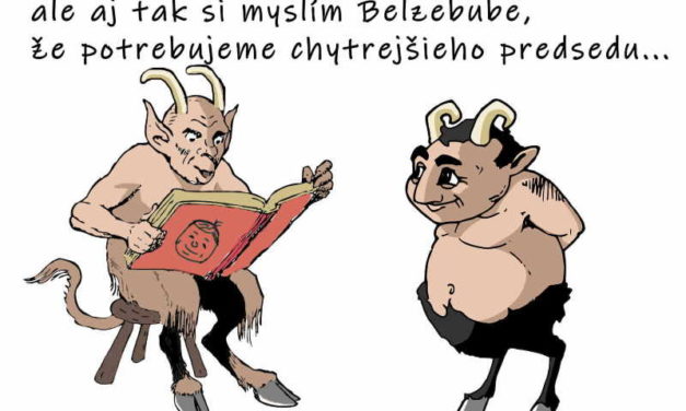 Humor „Kamenacki“ – Lucifer dostal hlásenie o predvolebnej  kampani Alojza Hlinu