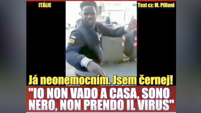 Taliansko (video) – nezodpovední jedinci z radov migrantov demonštratívne ignorujú opatrenia proti koronavírusu.