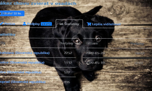 Petícia za zákaz chovu zvierat v osadách